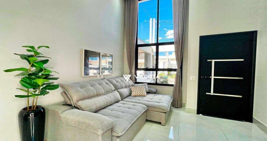 Casa com 3 quartos, sendo 1 suíte à venda, 112 m² por R$ 695.000 - Condomínio Horto Florestal - Sorocaba/SP