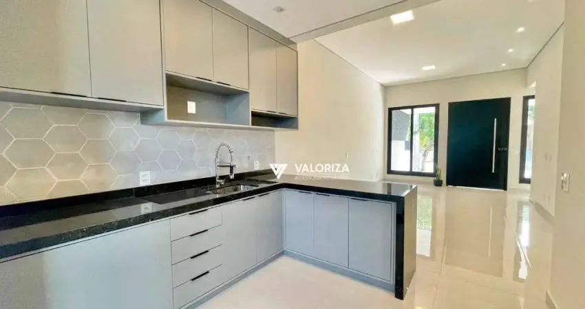Casa com 3 quartos, sendo 1 suítes à venda, 114 m² por R$ 830.000 - Condomínio Terras de São Francisco - Sorocaba/SP