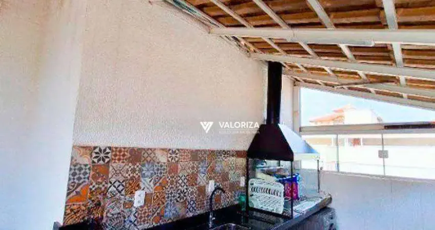 Apartamento duplex com 3 quartos à venda, 105 m² por r$ 550.000 - vila gabriel - sorocaba/sp