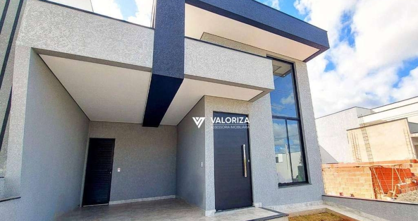 Casa com 3 dormitórios à venda, 134 m² por R$ 979.000,00 - Condomínio Villagio Wanel - Sorocaba/SP