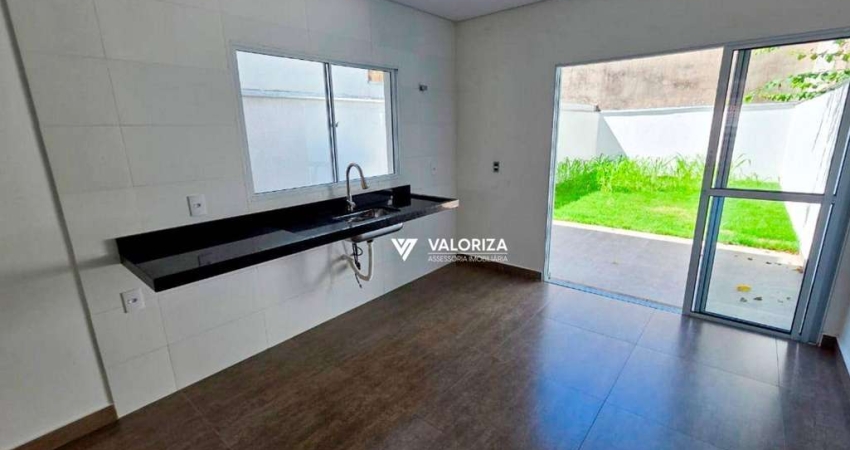 Sobrado incrível à venda no coração do Jardim São Carlos, com 3 suítes à venda, 123 m² por R$ 750.000 - Sorocaba/SP