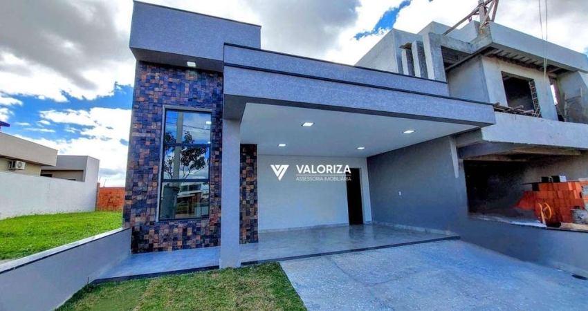 Casa com 3 dormitórios à venda, 138 m² por R$ 937.000,00 - Condomínio Villagio Wanel - Sorocaba/SP