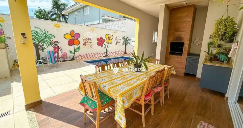 Casa com 3 dormitórios à venda, 264 m² por r$ 1.590.000,00 - condomínio portal da primavera - sorocaba/sp