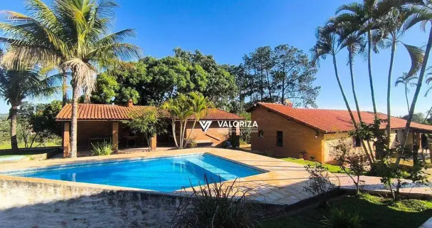 Chácara com 4 dormitórios à venda, 8015 m² por R$ 1.230.000,00 - Aparecida - Araçoiaba da Serra/SP