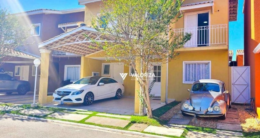 Casa com 3 quartos, sendo 1 suíte à venda, 147 m² por R$ 950.000 - Condomínio Reserva Olga - Sorocaba/SP