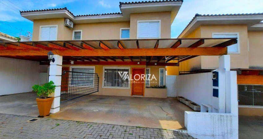 Sobrado com 3 dormitórios para alugar, 123 m² por R$ 6.728,00/mês - Condomínio Vila Lugano - Sorocaba/SP