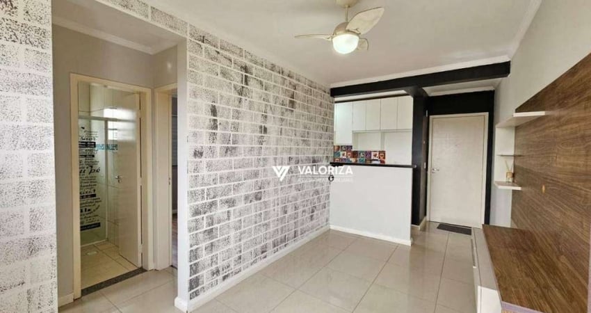 Apartamento com 2 dormitórios, 45 m² - venda por R$ 199.000,00 ou aluguel por R$ 1.500,00/mês - Condomínio Parque Sicília - Votorantim/SP