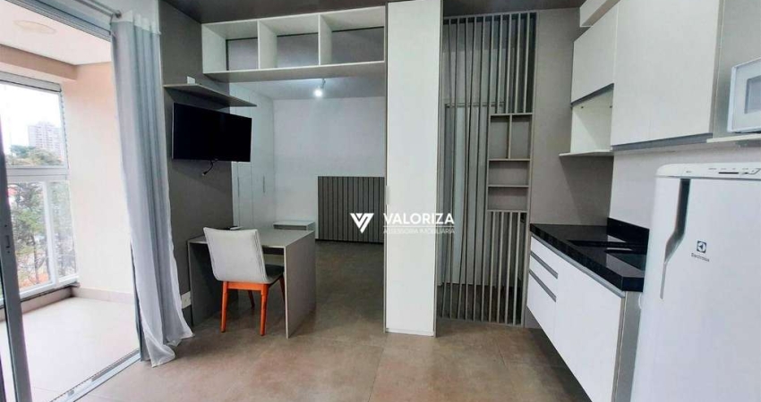 Apartamento com 1 dormitório para alugar, 33 m² por R$ 3.100,00/mês - Jardim Faculdade - Sorocaba/SP