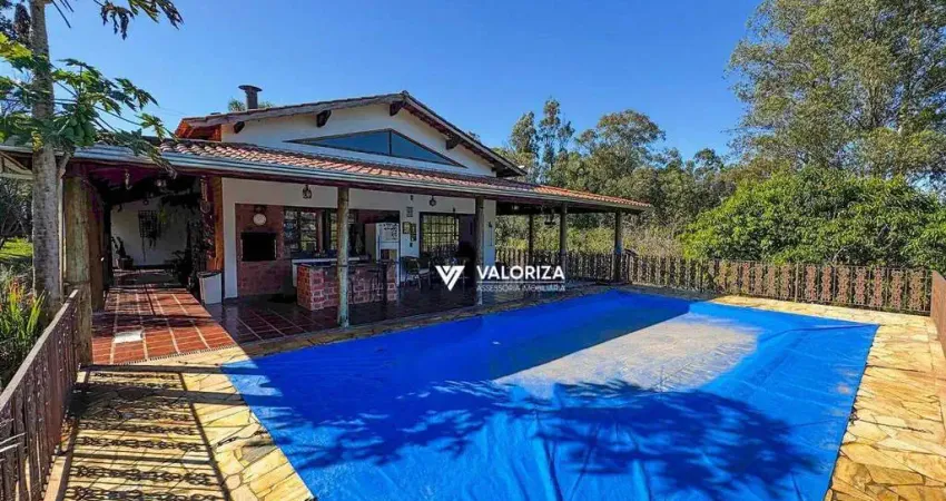 Sítio com 3 quartos à venda, 24000 m² por r$ 1.280.000 - chacara santa terezinha - araçoiaba da serra/sp