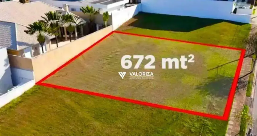 Terreno à venda, 672 m² por R$ 1.325.000,00 - Condomínio Millenium - Sorocaba/SP