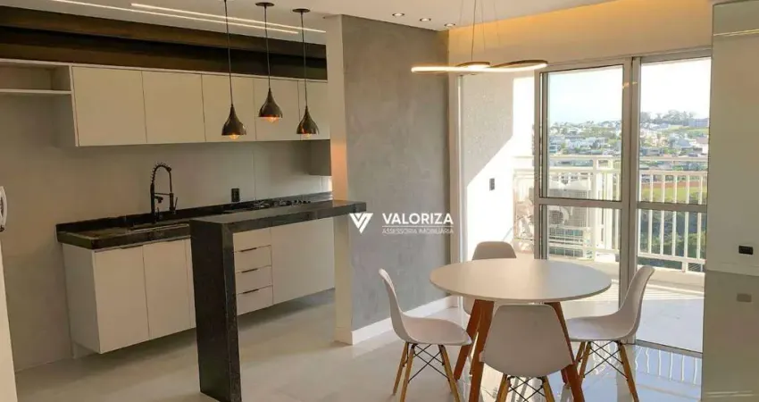 Apartamento com 2 quartos, 65 m² - venda por R$ 620.000 ou aluguel por R$ 6.098/mês - Condomínio Residencial Provence - Votorantim/SP