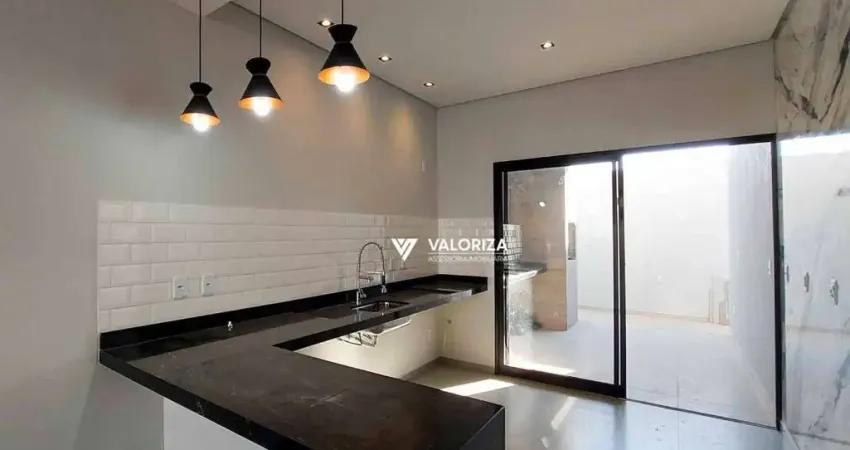 Casa com 3 quartos, sendo 1 suíte à venda, 98 m² por R$ 640.000 - Condomínio Residencial Jardim - Sorocaba/SP