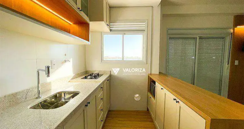 Studio com 1 dormitório, 37 m² - venda por r$ 560.000,00 ou aluguel por r$ 3.310,00/mês - jardim judith - sorocaba/sp