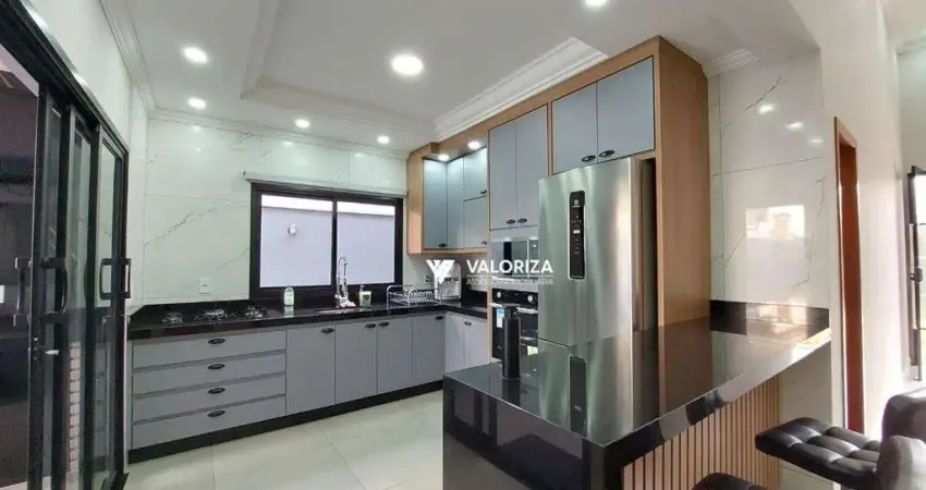 Casa com 3 quartos, sendo 1 suíte à venda, 150 m² por r$ 1.100.000 - condomínio golden park alfa - sorocaba/sp