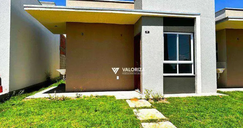 Casa com 2 dormitórios à venda, 53 m² por r$ 430.000,00 - alto da boa vista - sorocaba/sp