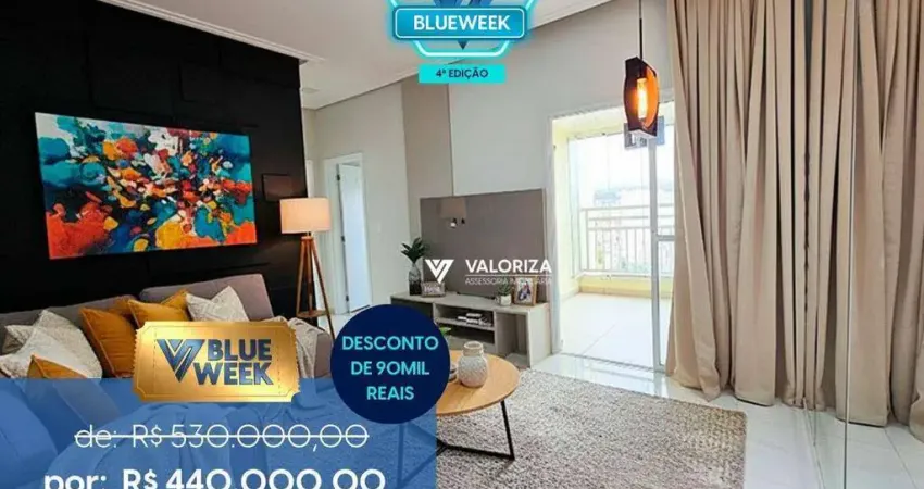 Apartamento com 2 dormitórios à venda, 69 m² por r$ 440.000,00 - condomínio edifício europa tower - sorocaba/sp