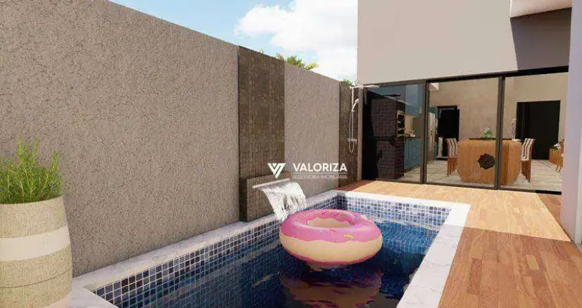 Casa com 3 quarto à venda, 155 m² por r$ 920.000 - condomínio reserva ipanema - sorocaba/sp