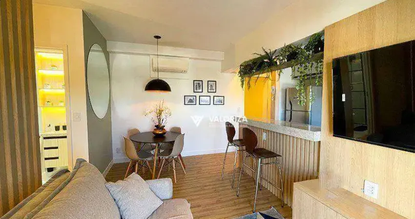 Studio com 1 quarto para alugar, 37 m² por r$ 4.252/mês - edifício notting hill - sorocaba/sp