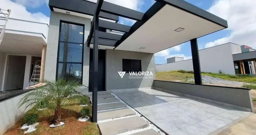 Casa com 3 dormitórios à venda, 117 m² por r$ 778.000,00 - condomínio residencial jardim - sorocaba/sp