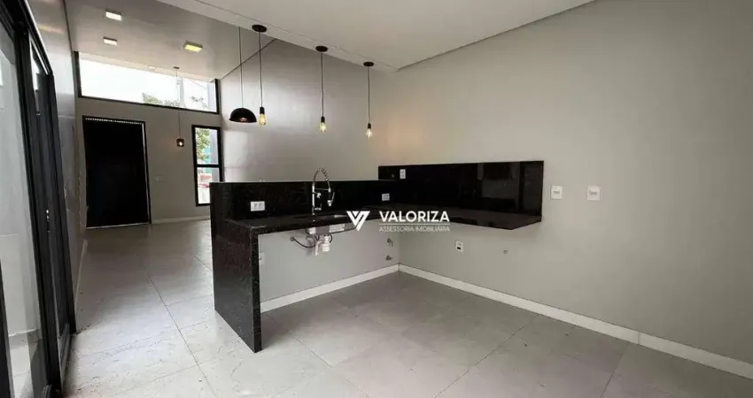 Casa com 3 quartos, sendo 1 suíte à venda, 89 m² por r$ 648.000 - condomínio villagio ipanema i - sorocaba/sp