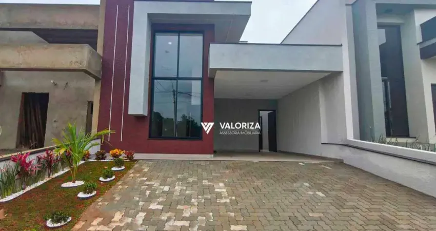 Casa com 3 quartos, sendo 1 suíte à venda, 139 m² por R$ 990.000 - Condomínio Reserva Ipanema - Sorocaba/SP