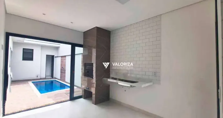 Casa com 3 quartos, sendo 1 suíte à venda, 139 m² por r$ 990.000 - condomínio reserva ipanema - sorocaba/sp