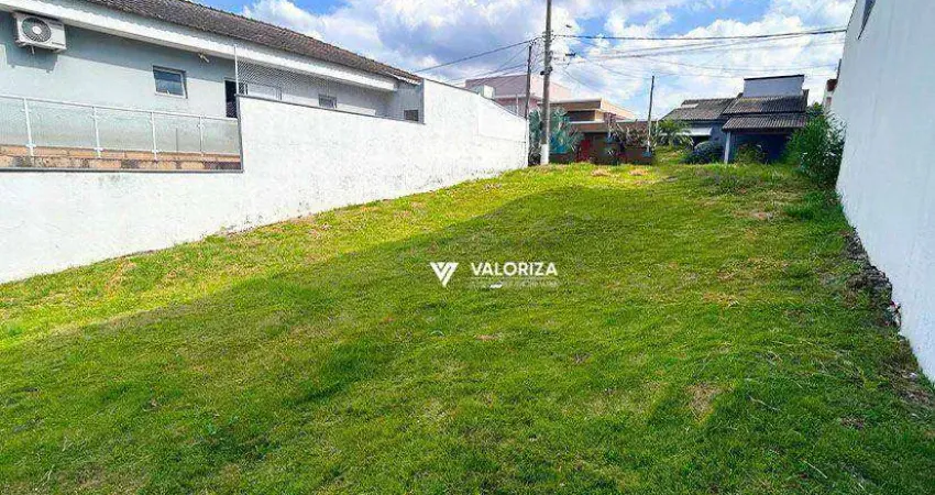 Terreno à venda, 300 m² por r$ 300.000,00 - condomínio residencial vasques - votorantim/sp