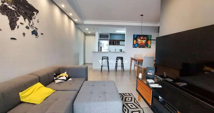 Apartamento com 2 dormitórios, 72 m² - venda por r$ 760.000,00 ou aluguel por r$ 3.310,00/mês - condomínio lá vista moncayo - sorocaba/sp