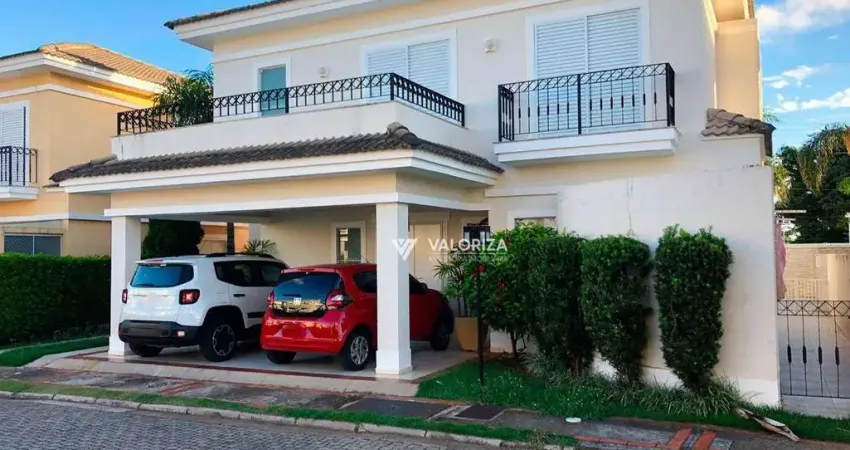 Sobrado com 4 dormitórios à venda, 245 m² - condomínio real villas europa - sorocaba/sp