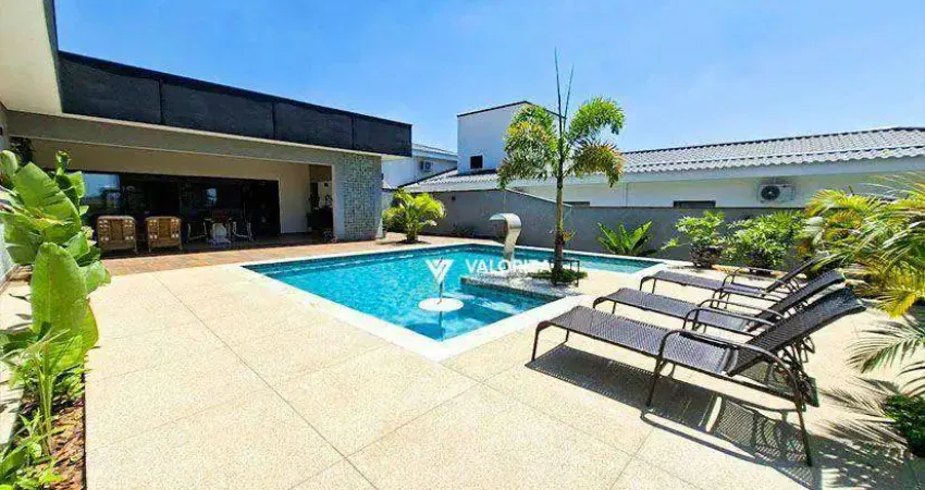 Casa com 5 quarto à venda, 460 m² por r$ 3.000.000 - parque ecoresidencial fazenda jequitibá - sorocaba/sp