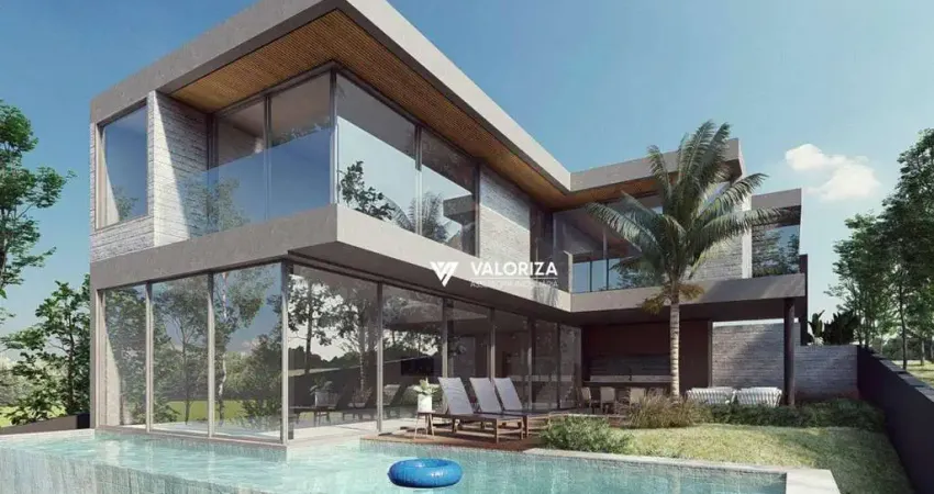 Casa com 4 dormitórios à venda, 387 m² por r$ 3.900.000,00 - alphaville nova esplanada - votorantim/sp