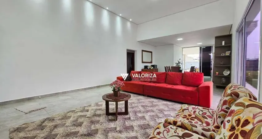 Casa com 3 quartos, sendo 1 suíte com closet à venda, 255 m² por r$ 1.350.000 - condomínio village ipanema ii - araçoiaba da serra/sp