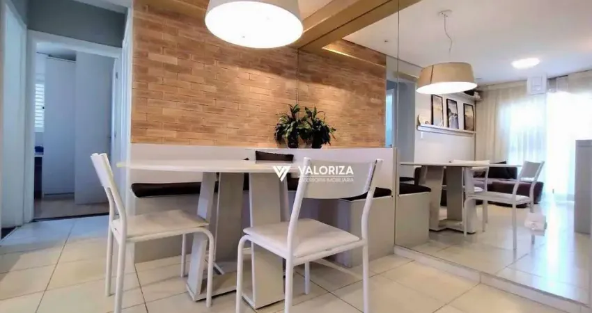 Apartamento com 2 quartos à venda, 55 m² por r$ 390.000 - residencial platinum iguatemi - votorantim/sp