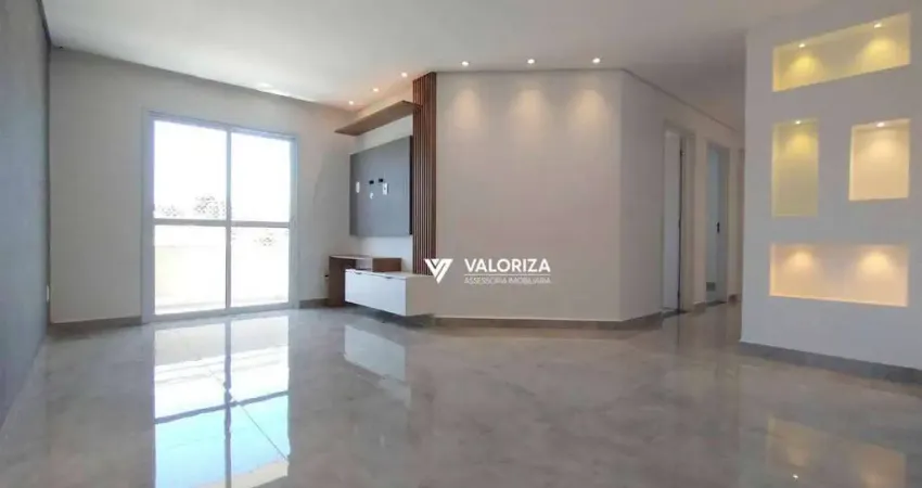 Apartamento com 3 quartos, sendo 1 suíte à venda, 80 m² por r$ 620.000 - jardim vera cruz - sorocaba/sp