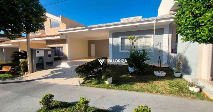 Casa com 3 suítes para alugar, 170 m² por r$ 6.990/mês - condomínio ibiti royal park - sorocaba/sp