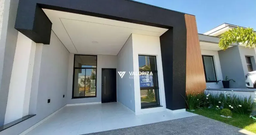 Casa com 3 dormitórios à venda, 110 m² por r$ 670.000,00 - condomínio villagio ipanema i - sorocaba/sp