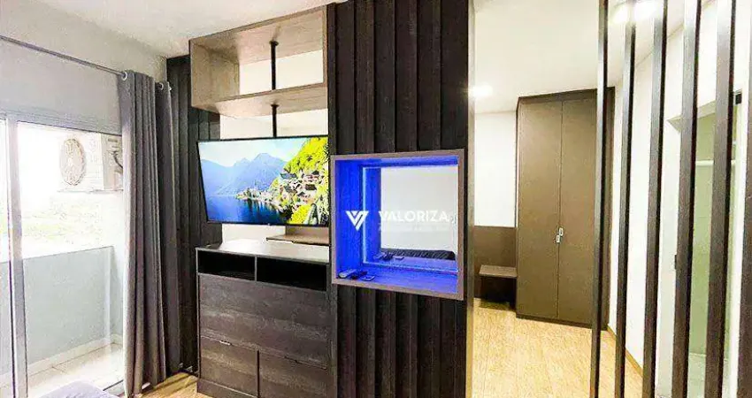 Studio com 1 quarto para alugar, 45 m² por r$ 3.595/mês - jardim américa - sorocaba/sp