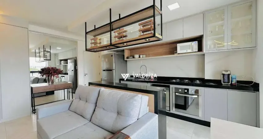 Apartamento com 2 dormitórios para alugar, 48 m² por r$ 4.855,00/mês - le monde campolim - sorocaba/sp