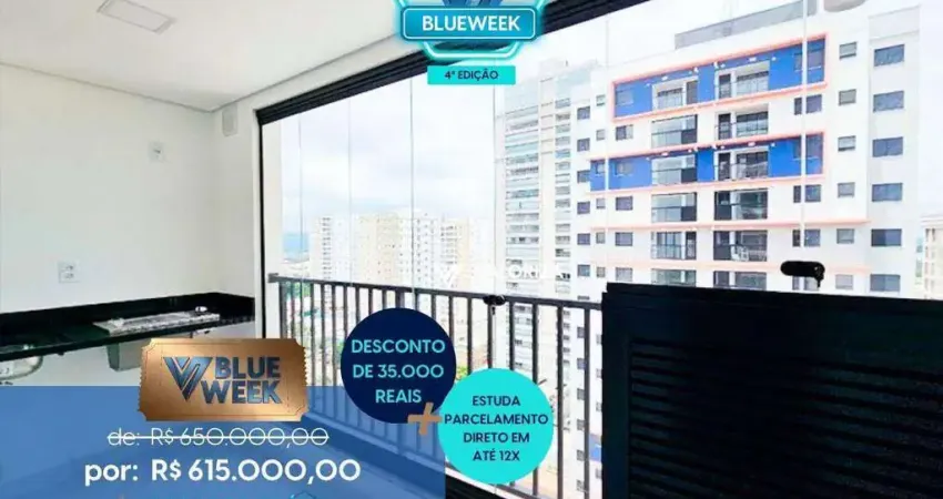 Apartamento com 1 quarto à venda, 48 m² por r$ 650.000 - parque campolim - sorocaba/sp