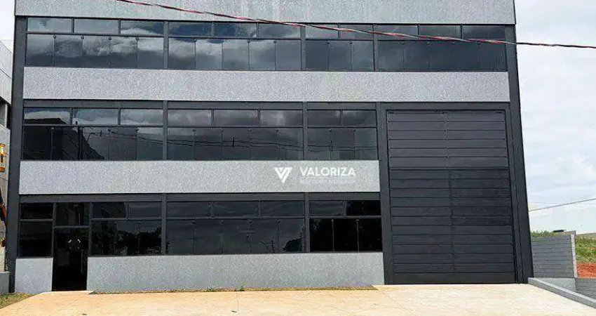 Galpão, 980 m² - venda por r$ 5.380.000,00 ou aluguel por r$ 31.408,00/mês - iporanga - sorocaba/sp