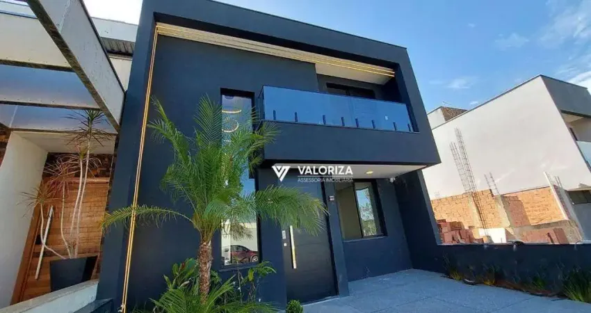 Casa com 3 dormitórios à venda, 153 m² por r$ 1.175.000,00 - condomínio residencial jardim - sorocaba/sp