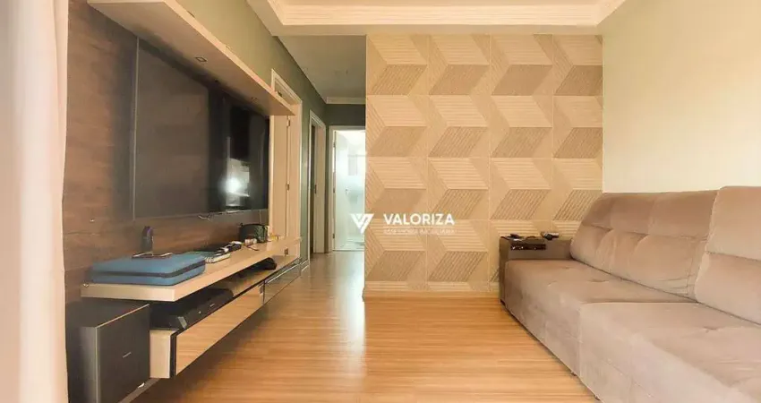 Apartamento com 2 dormitórios à venda, 56 m² por r$ 275.000,00 - jardim capitão - sorocaba/sp