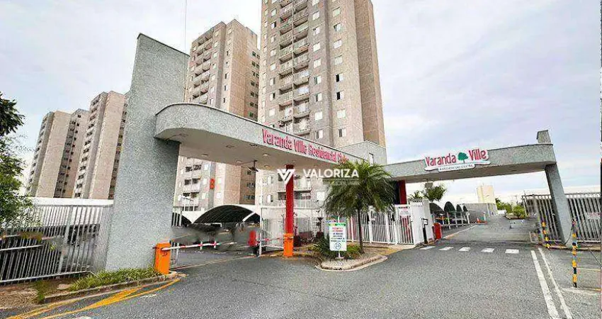 Apartamento com 2 quarto à venda, 52 m² por r$ 285.000 - varanda ville residencial club - sorocaba/sp