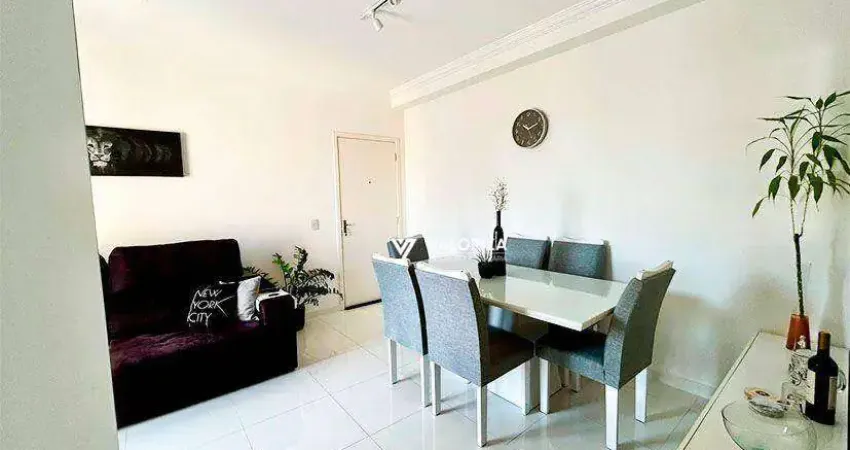 Apartamento com 2 dormitórios à venda, 56 m² por r$ 375.000,00 - jardim são carlos - sorocaba/sp