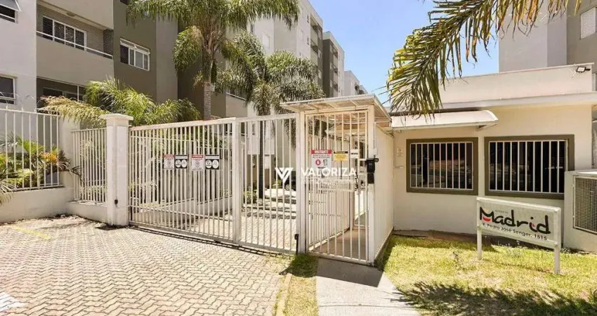 Apartamento com 2 dormitórios à venda, 50 m² por r$ 286.000,00 - residencial bosque de madrid - sorocaba/sp