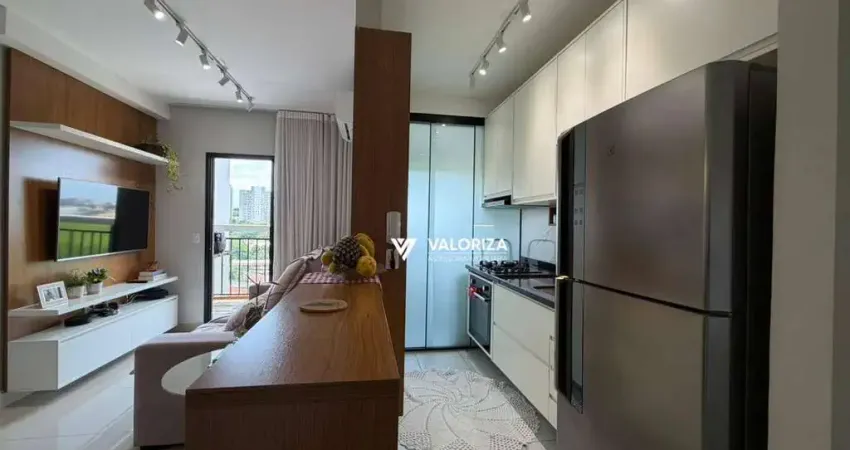 Apartamento com 2 dormitórios à venda, 55 m² por r$ 455.000,00 - condomínio jr campolim - sorocaba/sp