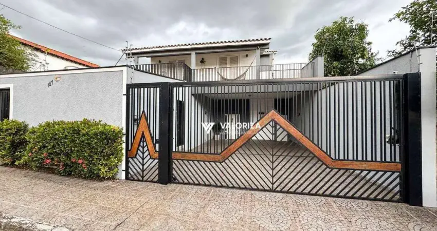 Casa com 4 quartos para alugar, 340 m² por r$ 5.995/mês - jardim santa rosália - sorocaba/sp