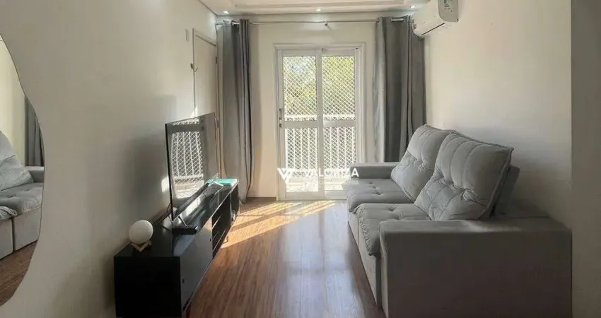 Apartamento com 2 dormitórios à venda, 50 m² por r$ 270.000,00 - vila odin - sorocaba/sp