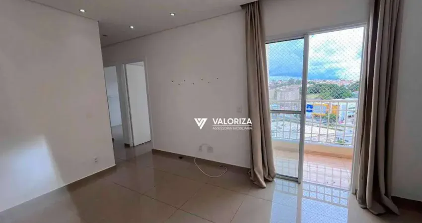 Apartamento com 2 dormitórios à venda, 58 m² por R$ 295.000,00 - Brisa do Parque I - Sorocaba/SP