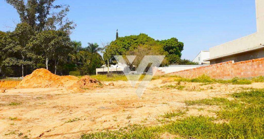 Terreno à venda, 1000 m² por R$ 390.000,00 - Vivendas Do Lago - Sorocaba/SP